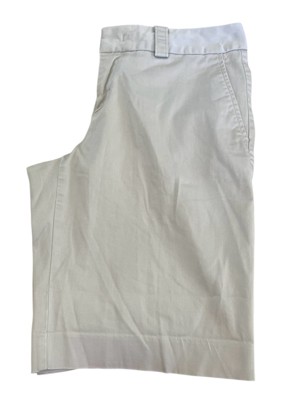 WOMEN’S BANANA REPUBLIC -Bermuda Khaki Stretch SHORTS